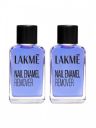 Lakme Set of 2 Nail Colour Remover with Vitamin E - 27 ml Each...