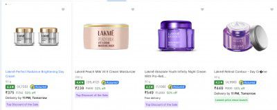 Lakme Skincare Products Upto 55% Off