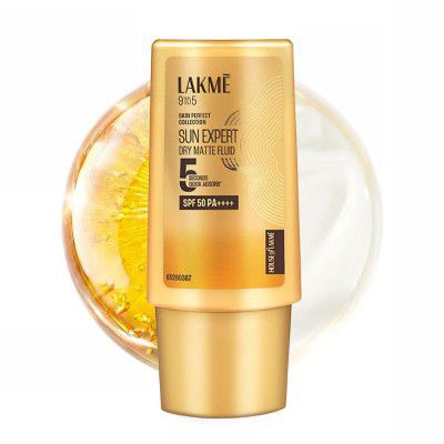LAKME Sun Expert, Dry Matte Fluid Sunscreen, 30m SPF 50 PA++++