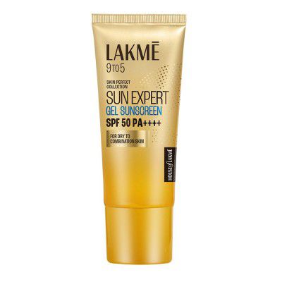 Lakme Sun Expert SPF 50 PA+++ Ultra Matte Gel Sunscreen, Blocks Upto 97% Harmful Sunrays, 100 g
