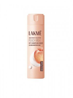 LakmePeach Milk Vit E Light- Weight & Non-Sticky Moisturizer with 24-Hours Lock - 200 ml