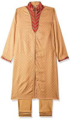 LAKSHYA Men's Art Silk Kurta Pyjama (Pack of 2)