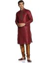 LAKSHYA Men's Art Silk Kurta Pyjama (Pack of 2)...
