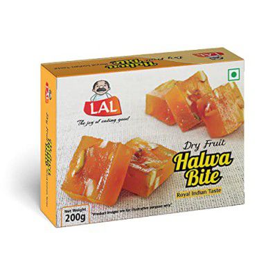 Lal Dry Fruits Halwa Bites, 200g