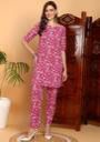 Lamba Creations  Women Pure Cotton Kurti Pant Set...