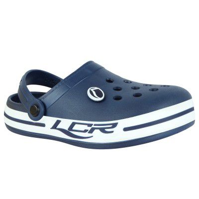 Lancer unisex-child Fluff-hero-blu Clog