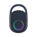 LANDMARK LM BT1102 Metal Grill Portable Wireless Speaker with 5W Immersive Sounds, RGB Lights, Bluetooth5.0, Up to 8hrs Total Playtime, Type C Fast Charging Port and Multi-Connectivity Modes (Blue)...