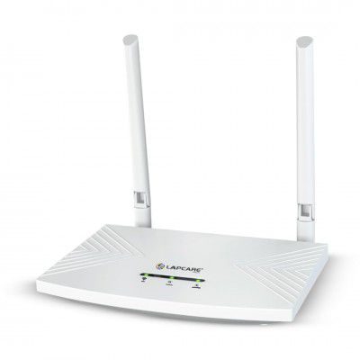 LAPCARE 4G SIM Router Wi-Fi 6 (Dual SIM + WAN, Nano SIM, MU-MIMO, Beamforming, IPv6, 2.4GHz High-Speed, Plug & Play) ?