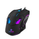 LAPCARE Champ LGM-100 Gaming Mouse, 6 Buttons, 4 Adjustable DPI Levels Upto 3600 DPI, 5 Circular & Breathing LED Light, Wired Mouse (Black)...