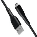 Lapcare datacable USB A to Micro Connector (1M PVC),Black,LDCUM1M...