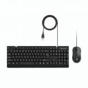 Lapcare E9 Wired Keyboard and Mouse Combo | 104 UV Coated Keys, Spill Resistant ...
