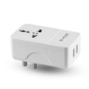 Lapcare LAPEX-012 Multiport Travel Charger with LED Indicator (White)(LAPEX-012)...