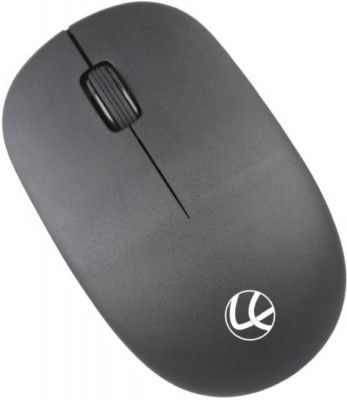 LAPCARE Safari 3 Wireless with 2.4 Ghz 1000 DPI and Optical Sensor Wireless Optical Mouse  (USB 2.0, Black)