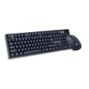 Lapcare WL-102 Wireless Keyboard and High Precision Mouse, 2.4GHz Wireless with Nano Receiver, PC/Laptop-Black...