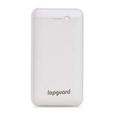 Lapguard 20000mAh Li-Polymer Power Bank USB Type C and Micro USB Ports, 10W Fast Charging