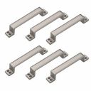 LAPO 6 Inch Cabinet Pull Handle for Kitchen/Furniture Drawer Handle/Cupboard Wardrobe Handle/Window Handle (Satin Matt Finish) Pack of 6...
