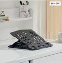 Lapso Polystyrene Laptop Cooling Stand - Black...