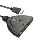 LAPSTER 3 Port HDMI 4 K 1.4V Version Switch Splitter with Pigtail Cable for Xbox One, PS3, 4, TV (Black)...