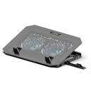 Lapster Chillpro Ultra Laptop Cooling Pad with Dual Cooling Fans, for Upto 15.6 Inch Laptops (Black)...