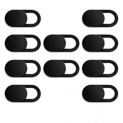 Lapster Laptop Camera Cover Webcam Cover Slider, Ultra Thin Slide Blocker for All Laptop PC Tablet (Pack of 10 pcs)