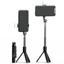 Lapster Rechargeable LED Selfie Stick with Tripod Stand, 3-in-1 Multifunctional Design ...