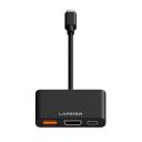 Lapster USB-C Multiport Adapter HDMI Connector (Black)...