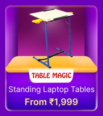 Laptop Tables from Rs. 1999 in Flipkart Billion Days Sale  