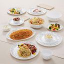 Larah By Borosil Moon Riva Dinner Set - 21 Pcs