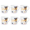 Larah by BOROSIL Nivaah Opalware Mug | Set of 6 Pcs ...