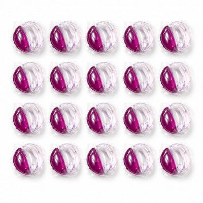 Laundry Pods Detergent Capsules 3 in 1, Dissolvable Clothes Washing Pods with Tough Stain Cleaning & Floral Fragrance for Top/Front Load Machines, 1 Pod for 5-7 kg Load (10, Fresh)