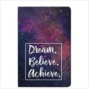 Lauret Blanc Ruled Notebook Diary Journal- A5 Size, 144 Ruled Pages, 80 GSM Natural Shade. (Style 10)...