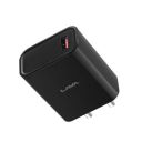 Lava 18W Fast USB Charger (with 3A USB to Type C 1M Cable) (CH18, Black)...