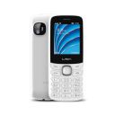Lava A1 Vibe (2025) Dual SIM Keypad Phone with 2'' Big Display – White...