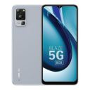 Lava Blaze 5G (Glass Blue, 8GB RAM, UFS 2.2 128GB Storage) | 5G Ready | 50MP AI Triple Camera | Upto 16GB Expandable RAM | Charger Included | Clean Android (No Bloatware)...