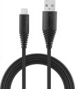 LAVA D2 max 2 m Micro USB Cable  (Compatible with Mobile, Black, One Cable)...