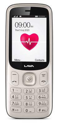 Lava Pulse Mobile Phone - with BP & Heart Rate Monitor