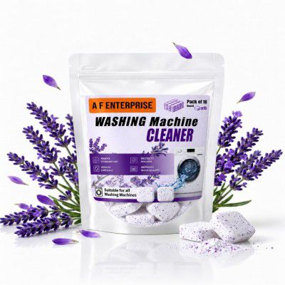 Lavender Washing Machine Cleaner Tablets 16 PCS – Washer Cleaner & Descaler 
