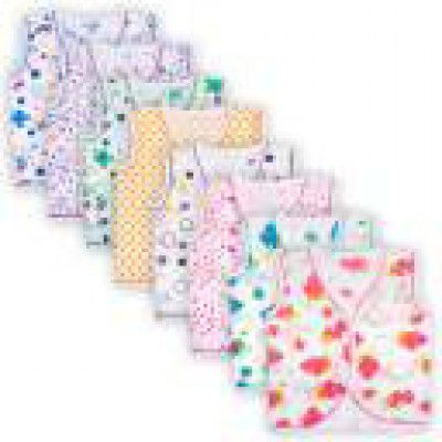 Lavi-Tavi  Vest For Baby Boys & Baby Girls Pure Cotton  (White, Pack of 8)