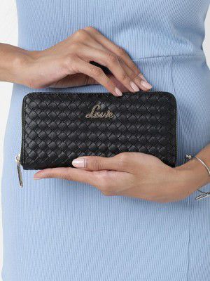 Lavie BOT PRO Women Black Large Zip Around Wallet