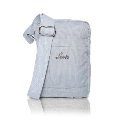 Lavie Kia Cross body Messenger Sling (Light Grey)