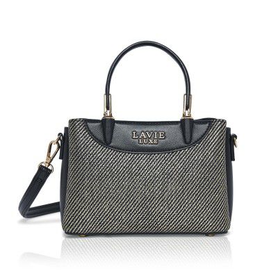 Lavie Luxe Women's Glam Bella 3 Comparment Tote Handbag | Tote Bag For Work 