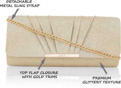 LAVIE  Party Gold Clutch - Mini