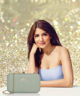 LAVIE Party Green Clutch