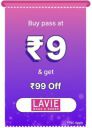 BBD Sale | Lavie Pass only at Rs. 9 and get discount of 25% upto Rs. 99 ...