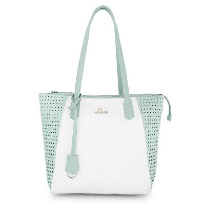 Lavie Porto Women's Shopping Bag with Sling/Wallet (A. Green) (Set of 2)