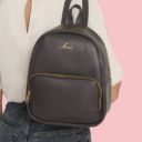 LAVIE Small 12 L Backpack HIGE265073M3  (Grey)...