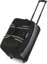 Lavie Sport 65L Strolley Duffel Bag - Pixel Medium - Black - Large Capacity...
