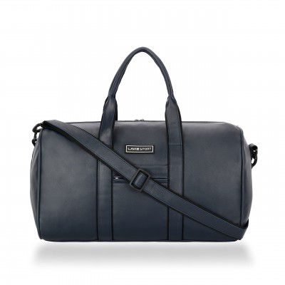 Lavie Sport Captain Leatherette Unisex Weekender Duffle Bag | Stylish & Spacious Duffle Bag | Duffle Bag for Gym, Sports, Training