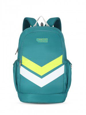 Lavie Sport Chevron 33L College 4 Compartment Laptop Backpack with Rain Cover for Boys & Girls