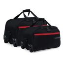 Lavie Sport Lino Combi Large Size 63 cms Wheel Duffle Bag for Travel | Luggage Bag with Trolley | Travel Bag with Combi Lock Anti Theft Zippers...
